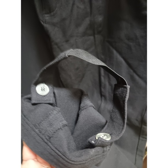 Basic Editions BE 80's Pants NWT Removable Stirrups Black Size 13/14 Vintage Gem - Picture 7 of 8